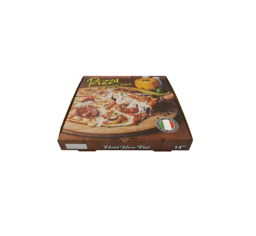 14 inch Freshly Baked Corrugated Pizza Box (100)