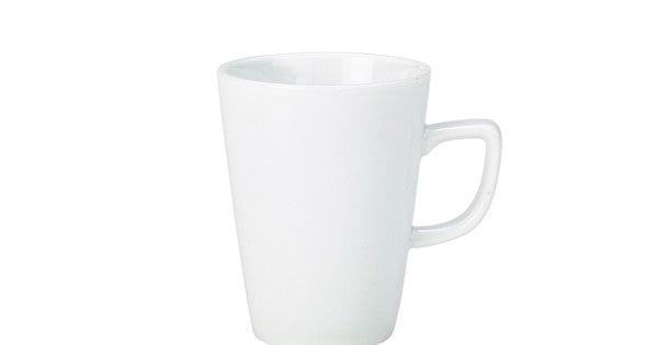 Genware Porcelain Conical Coffee Mug 22cl/ 7.75oz