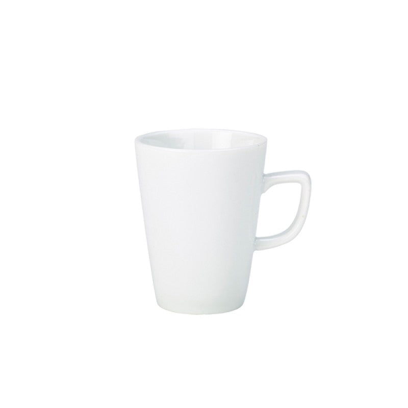 Genware Porcelain Conical Coffee Mug 22cl/ 7.75oz