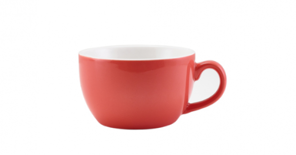 GenWare Porcelain Coral Bowl Shaped Cup 25cl/ 8.75oz