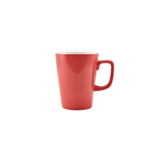 GenWare Porcelain Coral Latte Mug 34cl/ 12oz
