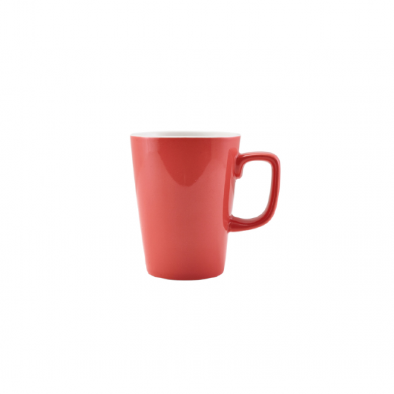 GenWare Porcelain Coral Latte Mug 34cl/ 12oz