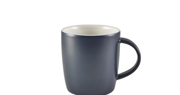 GenWare Porcelain Matt Blue Cosy Mug 35cl/ 12.3oz