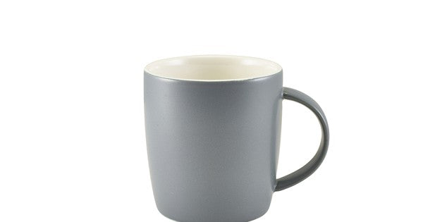 GenWare Porcelain Matt Grey Cosy Mug 35cl/ 12.3oz