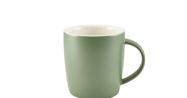 GenWare Porcelain Matt Sage Cosy Mug 35cl/ 12.3oz