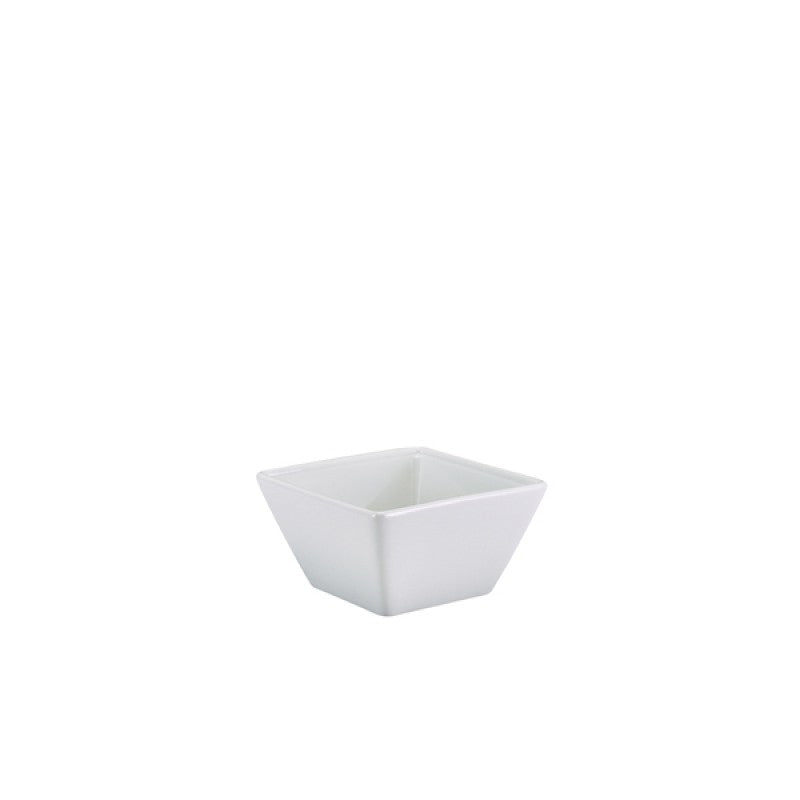 GenWare Porcelain Square Bowl 10.5cm/ 4"