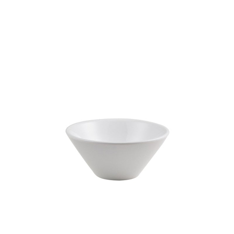 Genware Porcelain Low Conical Bowl 13.5cm/ 5.25"