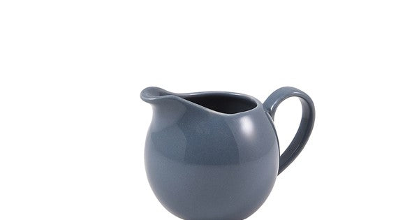 Genware Porcelain Grey Jug 14cl/ 5oz