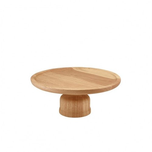 GenWare Hevea Wood Cake Stand