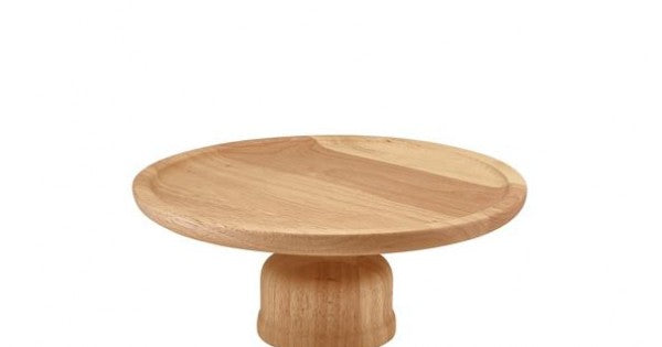 GenWare Hevea Wood Cake Stand
