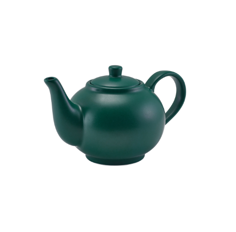 GenWare Porcelain Matt Teal Teapot 45cl/ 15.75oz
