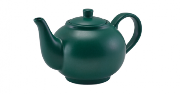 GenWare Porcelain Matt Teal Teapot 45cl/ 15.75oz