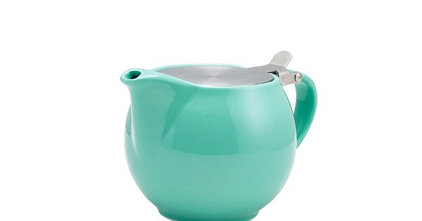 GenWare Porcelain Green Teapot with St/ St Lid & Infuser 50c