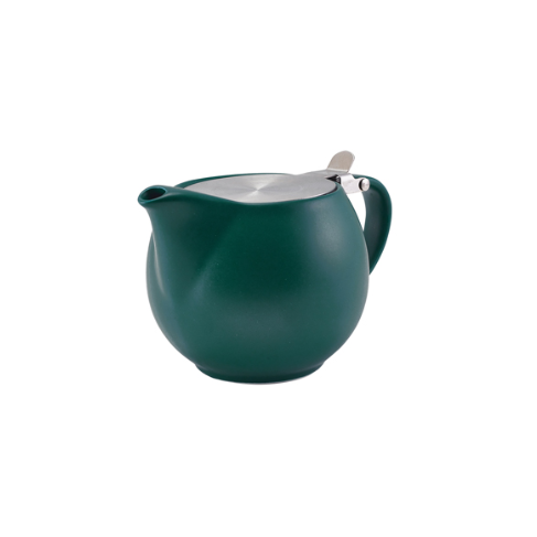 GenWare Porcelain Matt Teal Teapot with St/ St Lid & Infuser
