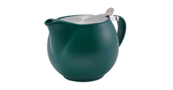 GenWare Porcelain Matt Teal Teapot with St/ St Lid & Infuser