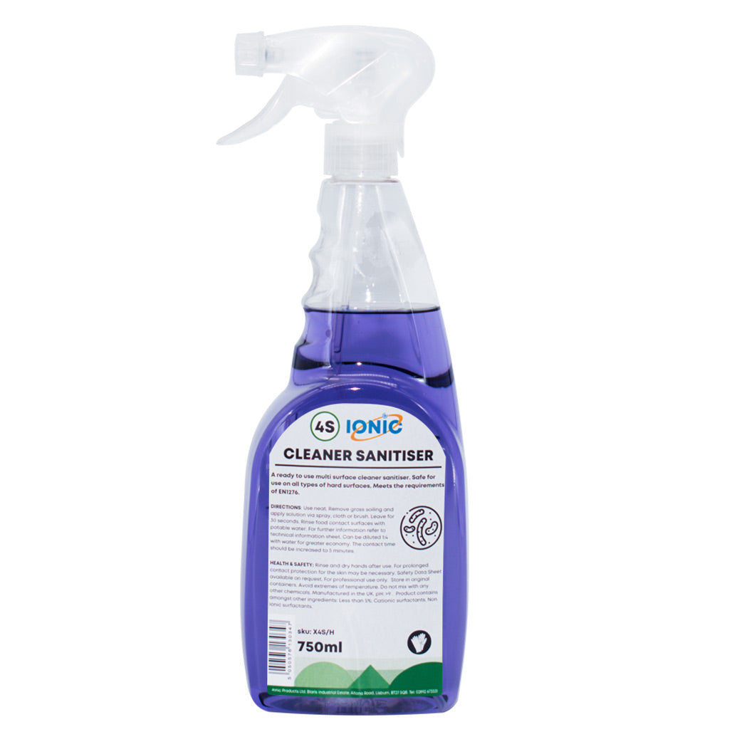 4S Cleaner Sanitizer (6x750ml)