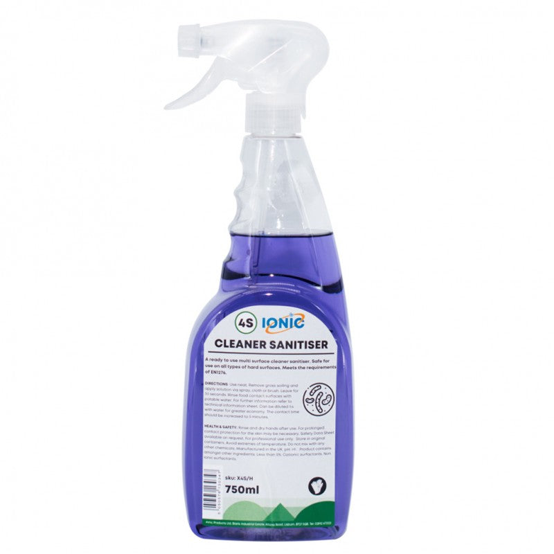 4S Cleaner Sanitizer (6x750ml)