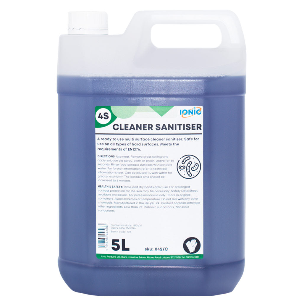4S Cleaner Sanitizer (2x5ltr)