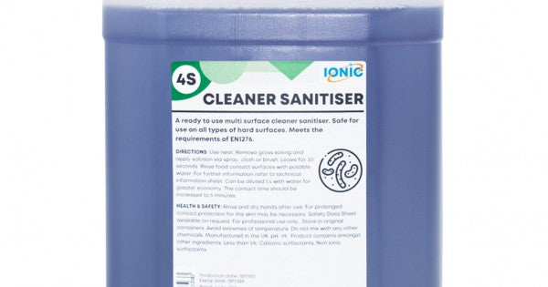4S Cleaner Sanitizer (2x5ltr)