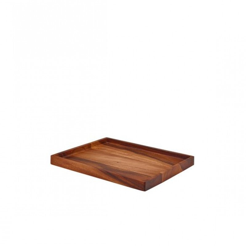 GenWare Acacia Wood Display Tray GN 1/2