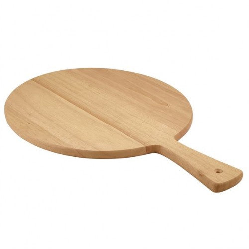 Genware Hevea Wood Pizza Paddle 33cm Dia