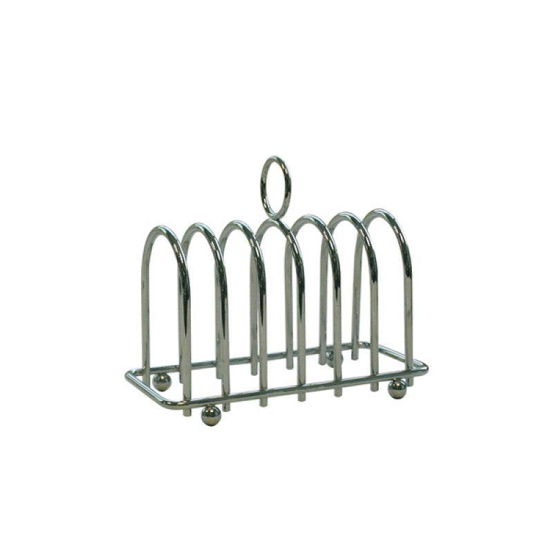 Chrome Horseshoe 6 Slice Toast Rack