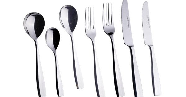 Square Pattern 7Pcs Sample Cutlery Set