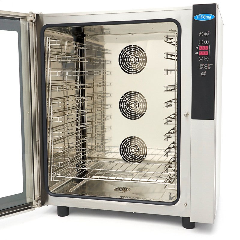 Combi Steam Oven - Fits 10 Trays (1/1 GN / 60 x 40cm) - Digi