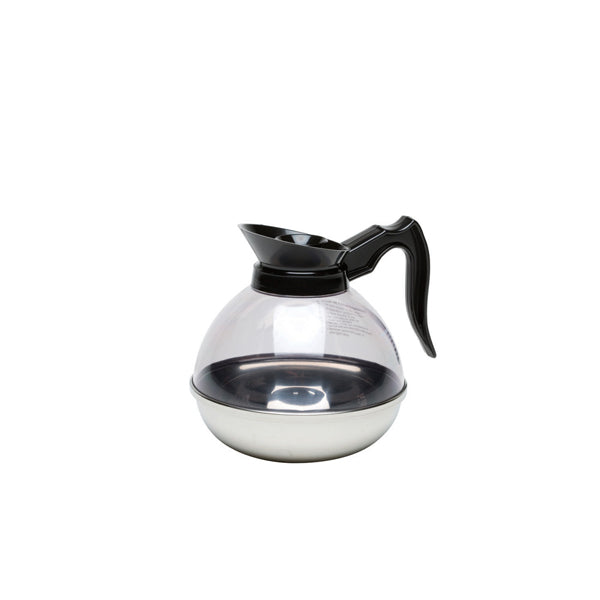Coffee Decanter Clear Top/ S/ St. Base 1.9L/ 64oz
