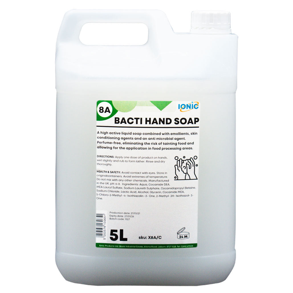 8A Bacti Hand Soap (2x5L)