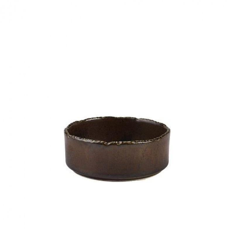 Roko Porcelain Cinder Black Presentation Bowl 13cm
