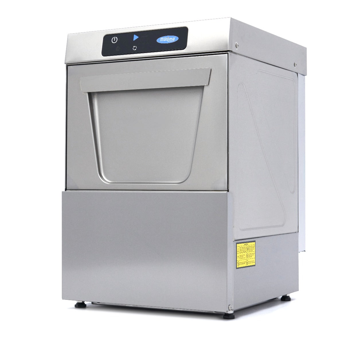 Glass Washer - 35 x 35cm - with Rinse Aid Pump - Digital Dis