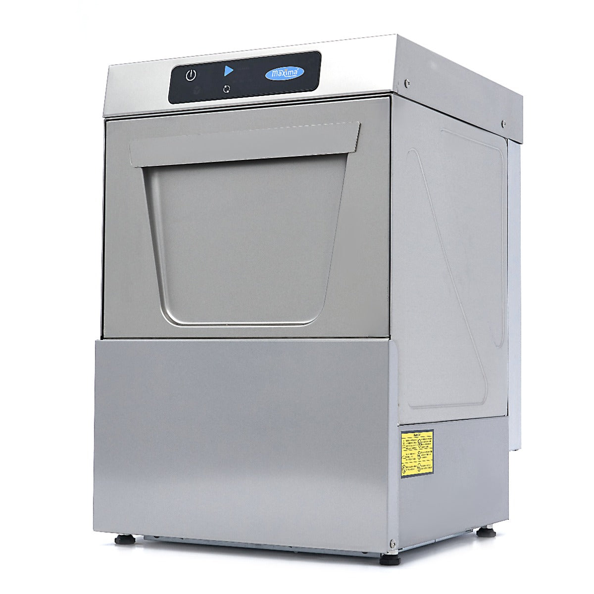 Glass Washer - 35 x 35cm - Drain, Rinse Aid and Soap Pump wi