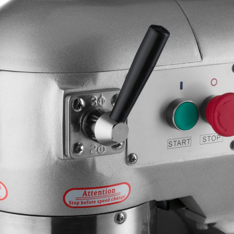 Planetary Mixer - 20L - Up to 10kg Dough - 3 Speed