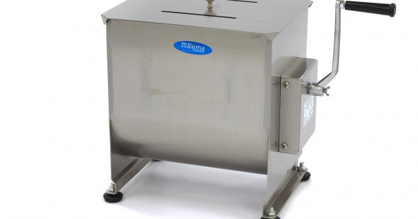 Meat Mixer - 30L - 25kg Meat - Single Axle - Manual