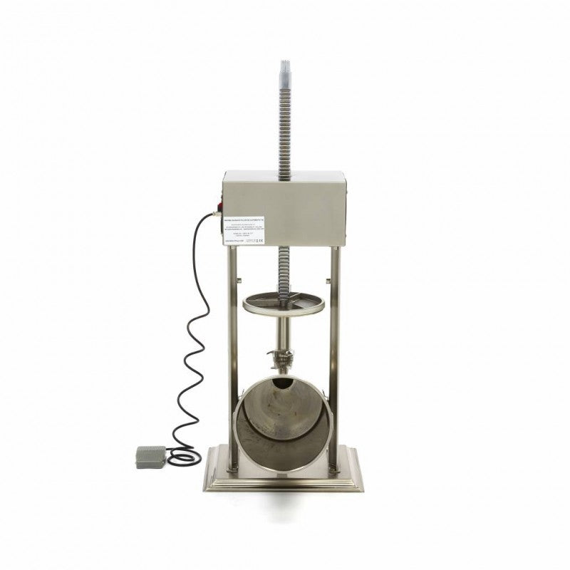 Sausage Stuffer - 15L - Automatic - Vertical - incl 4 Fillin