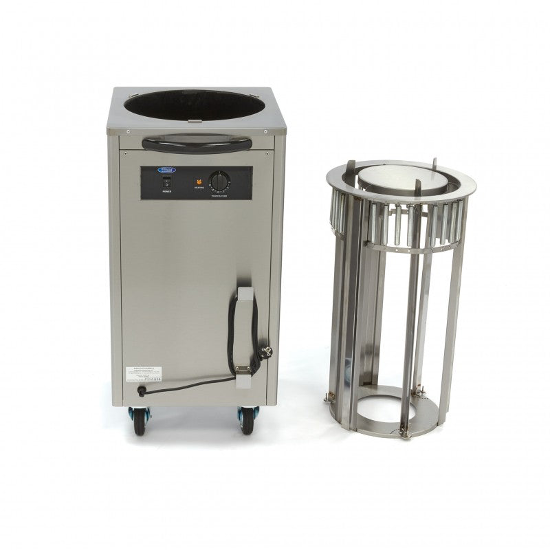 Plate Warmer - 40 Plates - up to Ã˜30cm - on Wheels