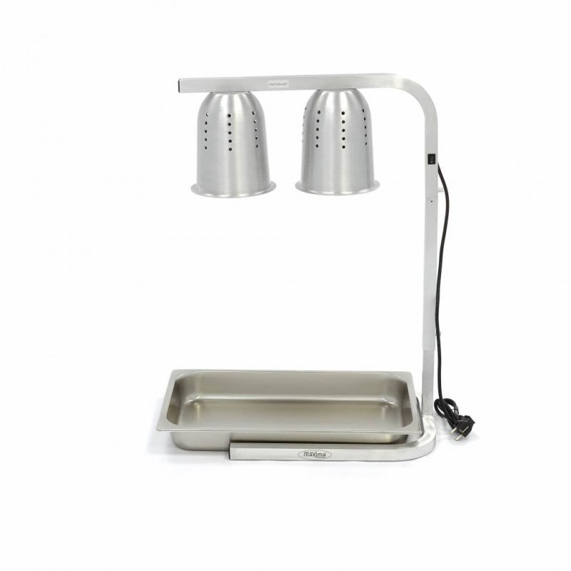 Heating Lamp - 2 Lamps - incl 2 Lamps and 1 x 1/1 GN Contain
