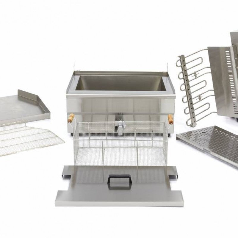 Deep Fryer - 30L - 1 Basket - with Drain Tap