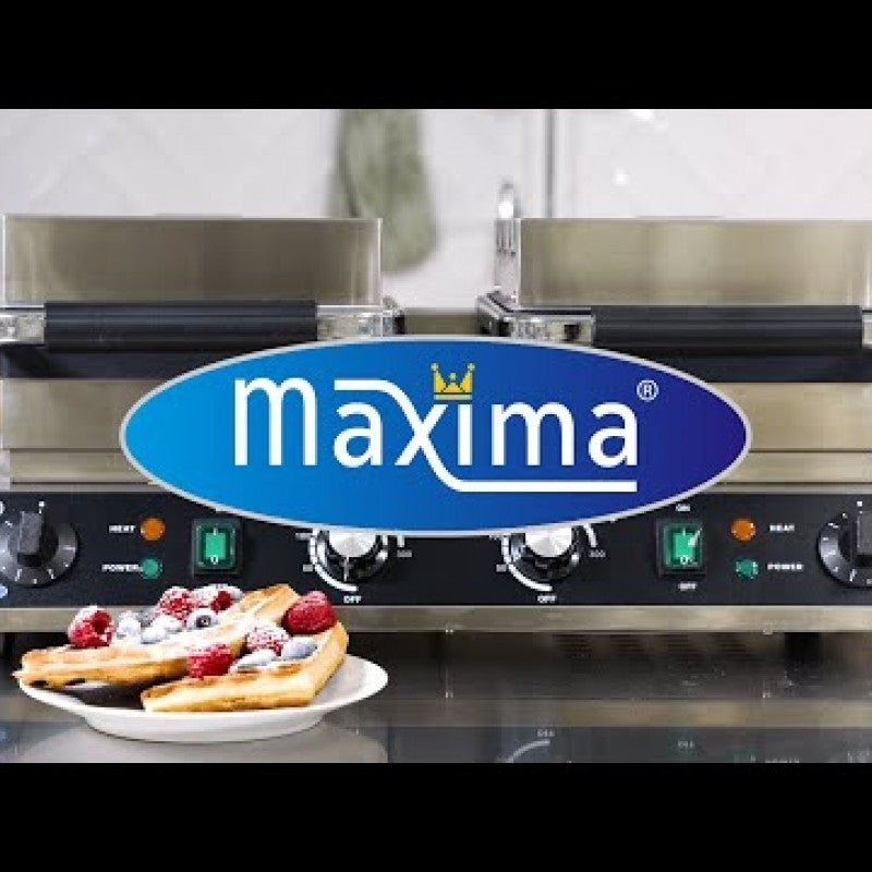 Waffle Maker - 4 Pieces - Square - Double