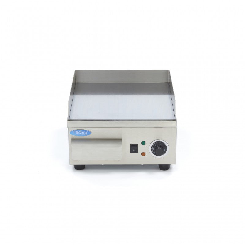 Griddle - Smooth Chrome - 36cm - incl Drip Tray