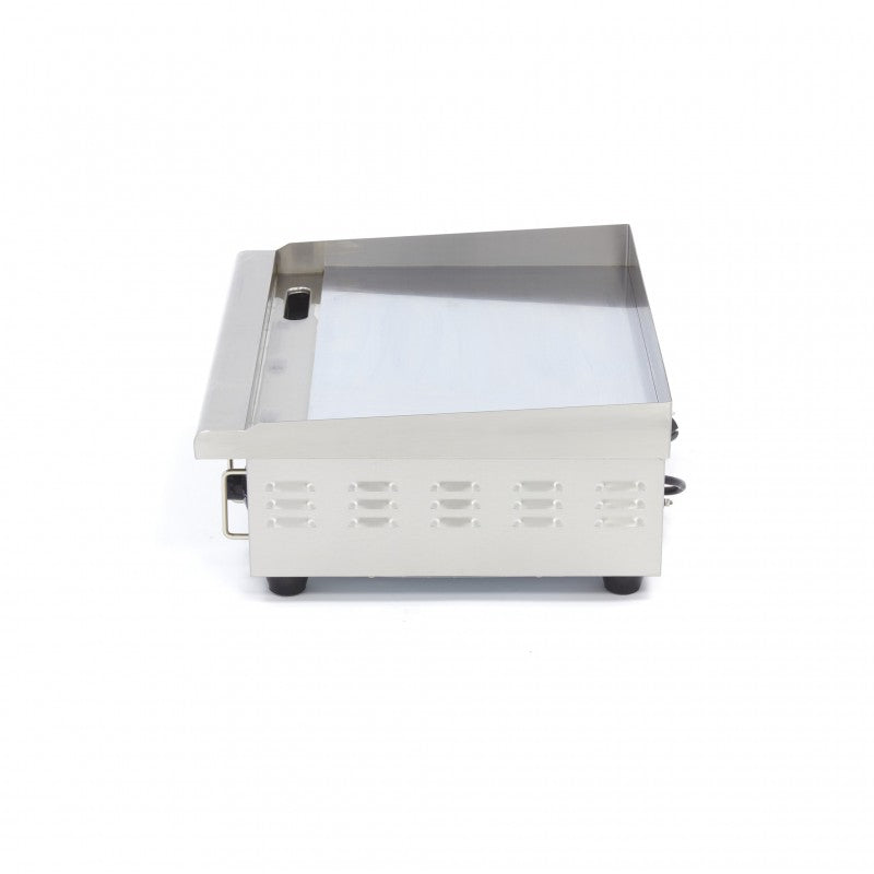 Griddle - Smooth Chrome - 55cm - incl Drip tray