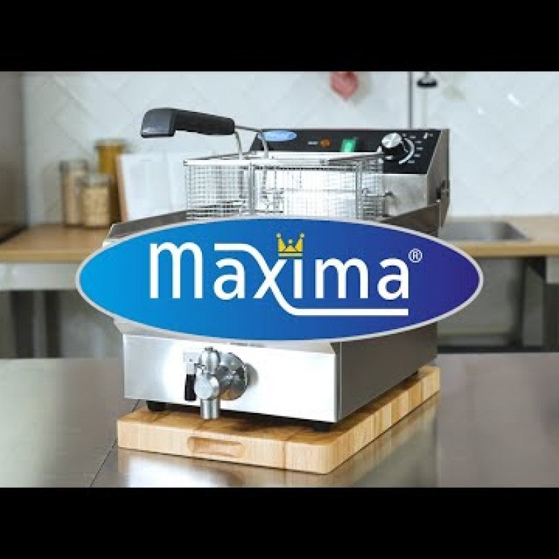Deep Fryer - 10L - 1 Basket - with Drain Tap