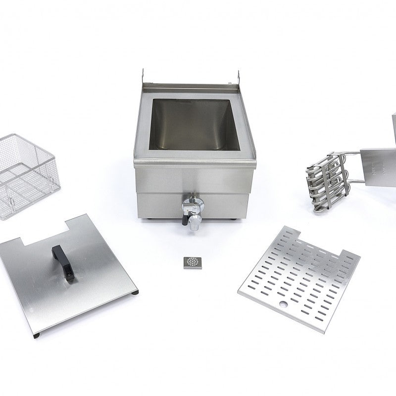 Deep Fryer - 13L - 1 Basket - with Drain Tap
