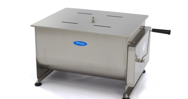 Meat Mixer - 60L - 55kg Meat - Double Axle - Manual
