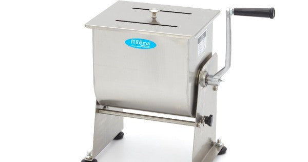 Meat Mixer - 10L - 7,5kg Meat - Tilting Bowl - Manual