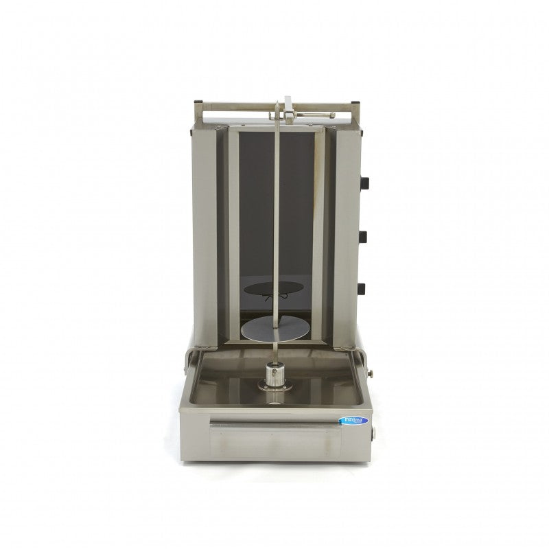 Kebab Grill - 3 Burners - 40kg Meat - Electric