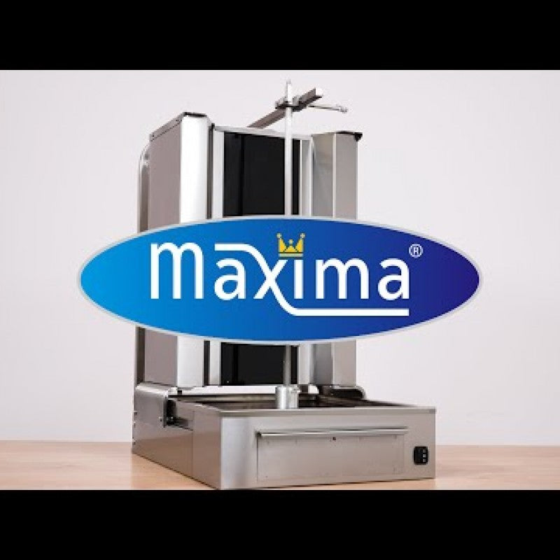 Kebab Grill - 4 Burners - 70kg Meat - Electric