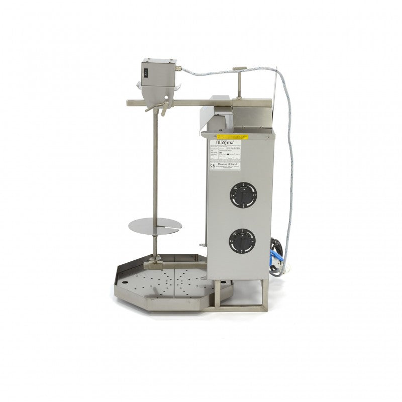 Kebab Grill - 2 Burners - 20kg Meat - Electric