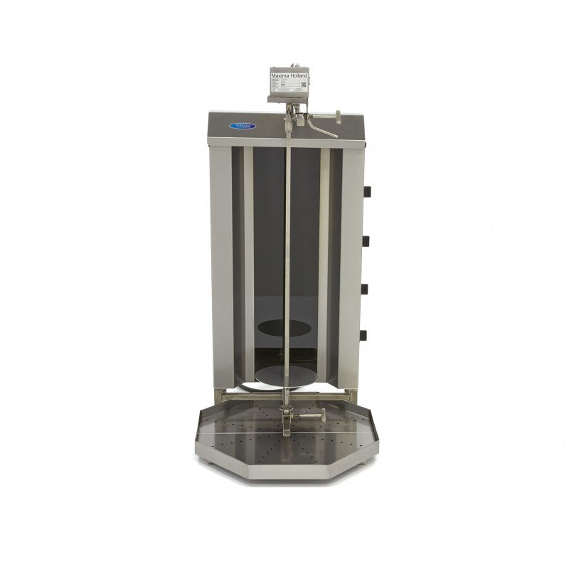 Kebab Grill - 4 Burners - 50kg Meat - Electric